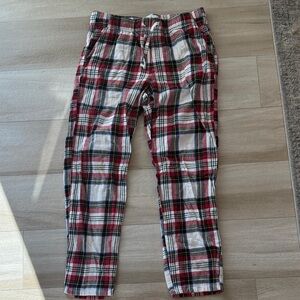 Old Navy Plaid Pajama Pants - Red, Black, White